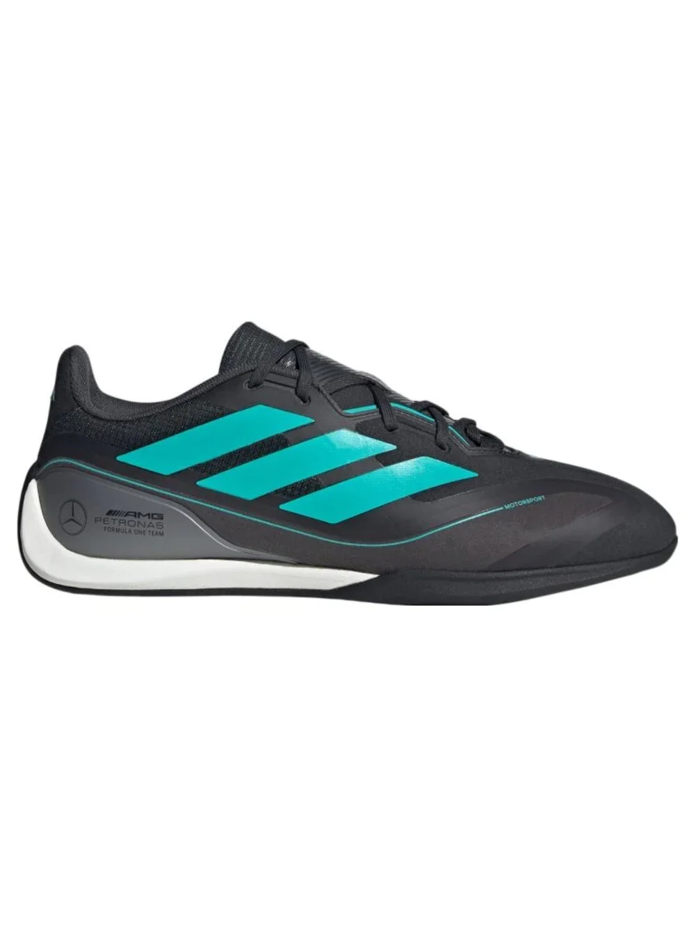 adidas Feroza Mercedes AMG Petronas F1 Unisex 9m/10w Team Shoes Black JQ3272 NEW